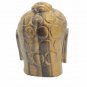 Semi Precious Stones Tiger Eye Buddha Head