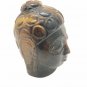 Semi Precious Stones Tiger Eye Buddha Head