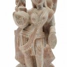 Hand carved Sandstone Indian Ladies with Pot