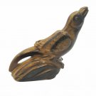 Tiger eye Stone Bird statue Stone Bird