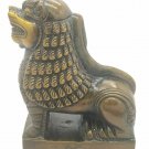 Brass Lion Statue Handmade Collectible Brass Carving Lion home decor