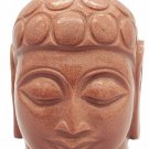 Semi Precious Stones Sun Stone Eye Buddha Head
