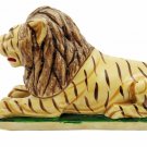Synthetic Lion Statue Handmade Collectible Resin Carving Lion home decor