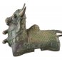 Brass Sitting Cow Hindu Nandi Cow Statue