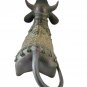 Brass Sitting Cow Hindu Nandi Cow Statue