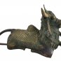 Brass Sitting Cow Hindu Nandi Cow Statue