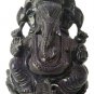 Blue Sunstone Ganesh Statue Hand Carved Elephant God Semi Precious Stone Ganesha