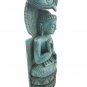 Hand Carved Wood Buddha Painted Statue  Wooden Buddha Painted Home Decor Gift
