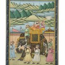 Handmade Procession Silk Painting Home decorative wall hanging art work