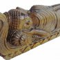 Tiger Eye Stone Reclining Buddha Statue Sleeping Buddha Resting Buddha