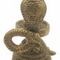 Brass Lord Shiva Lingan Paited Mahadev Statue Third Eye God Brass Shiv