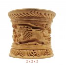 hand  carved wooden jewelry box Storage box