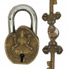 Brass Antique Finish Door Lock Traditional Laxmi Lock