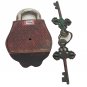 Brass Antique Finish Door Lock Traditional Owl Lock