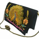 Handmade Indian Embroidery Shoulder Bag With Zari Work