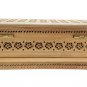 hand carved wooden undercut jewelry box Storage box