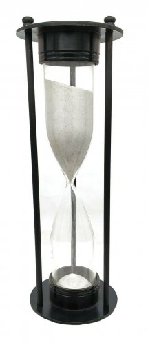 Brass Sand Timer Hourglass Table Decor