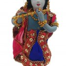 Handmade fabric Cotton Krishna Dolls home Decor