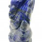 Lapis Lazuli Stone Ganesha Statue Elephant God natural Gemstone Ganpati