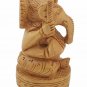 Hand Carved Wood Ganesha Statue Elephant God Wooden Ganesha Gift Home Decor