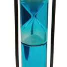 Brass Sand Timer Hourglass Floating in Color Water Table Decor
