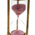 Brass Sand Timer Hourglass 1 Min Timer Table Decor