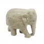 handmade Sand Stone Trunk Down Elephant Plan