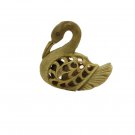 Soft Stone Duck Undercut Handmade Statue