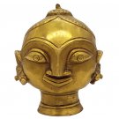 Brass Village Tribe Lady Head Statue Plan Bust Hand Crafted