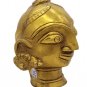 Brass Village Tribe Lady Head Statue Plan Bust Hand Crafted