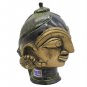 Brass Village Tribe Lady Head Statue Bust Hand Crafted