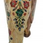 Wooden Inlay Elephant Handmade Statue Home Decor