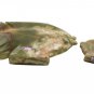 Onyx Gem Stone Fish Statue Handmade Stone Carving Fish Pair