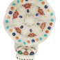 White Marble Pietra Dura Inlay Elephant with umbrella Handmade Statue