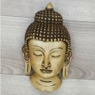 Buddha Mask Wall hanging Art Sculpture painting Mask Religious Statue
