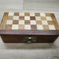 Wooden Chess Set Travel Wooden Magnetic Pieces with Wooden magnetic Board