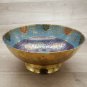 Metal Fruit Bowl Persian Mugal Minakari Work kitchen table decorative Brass Bowl