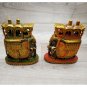 Wooden Chess Set Hand Carved Tiger Hunting Indian Figure Chess