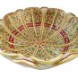 Marble Fruit Bowl Urali Lotus Leaf Bowl Emboss painting kitchen table decor Bowl