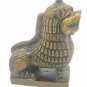 Brass Lion Statue Vintage India Lions Figurine Collectible Sculpture Handmade