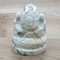 Howlite stone Ganesha Statue natural Gemstone Statue Elephant God Ganpati