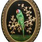 Rugs Jewel Carpet Hand Embroidery Zardozi Parrot Wall Hanging 1½ 'X 2 '
