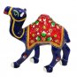 Metal Camel Statue Emboss Painting Work Figurine Home Decor Vintage Sculpture