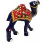Metal Camel Statue Emboss Painting Work Figurine Home Decor Vintage Sculpture