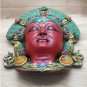 Nepali Girl Kumari with Gemstone work Wall hanging Art Sculpture Religious Budha