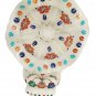 White Marble Pietra Dura Inlay Elephant with umbrella Handmade Ambabari Statue
