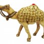 Camel Statue Beads Work Figurine Marble Dust Carving Camel Vintage Sculpture
