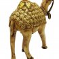 Camel Statue Beads Work Figurine Marble Dust Carving Camel Vintage Sculpture