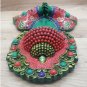 Buddha Namasete Mask with Gemstone work Wall hanging Art Sculpture Religious