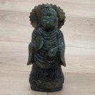 Buddha statue Labradorite Stones Meditating Buddha Sitting Figurine Buddhism